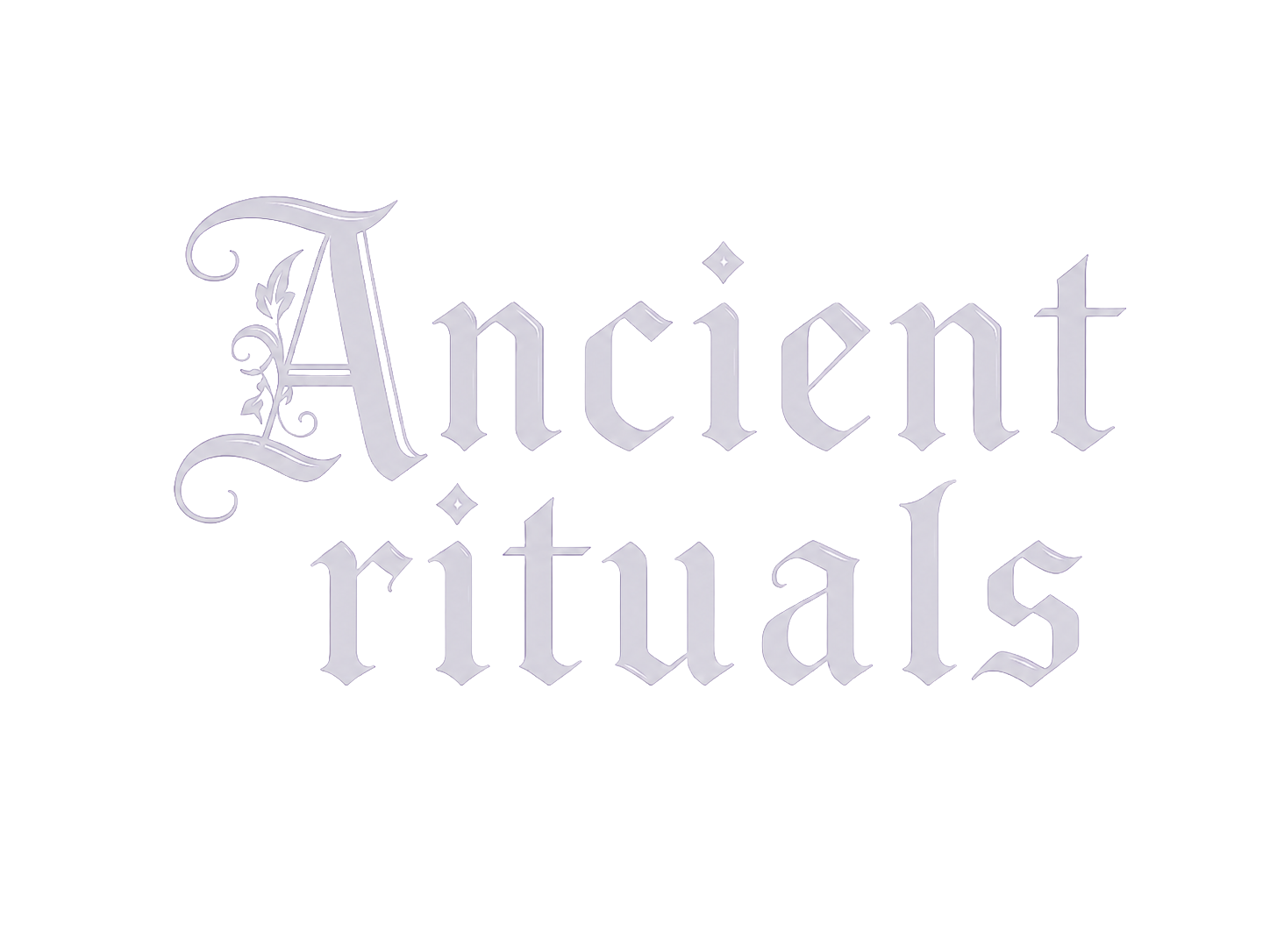 Ancient rituals